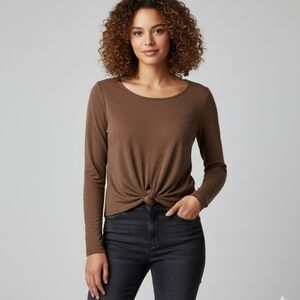 Rewash Green knotted Long Sleeve